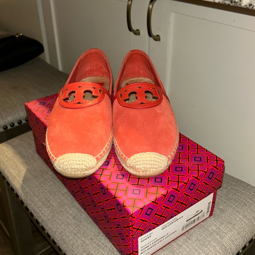 Tory Burch espadrilles🧡